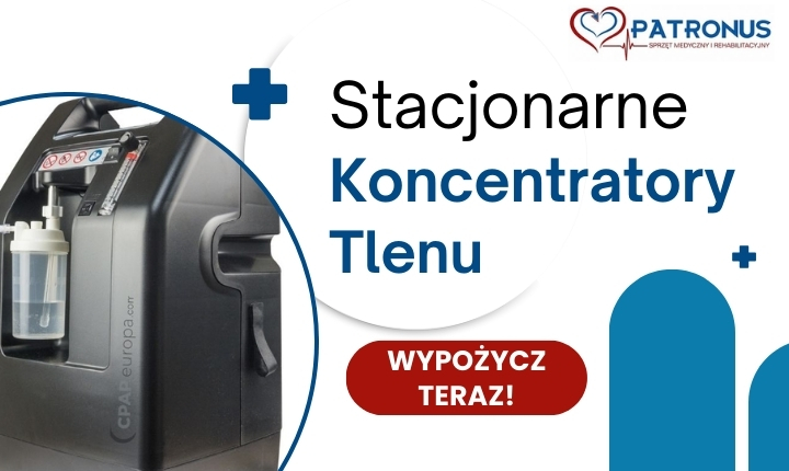 Wypożyczalnia stacjonarnych koncentratorów tlenu Patronus