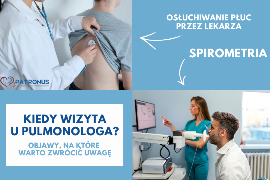 Lekarz pulmonolog od chorób płuc